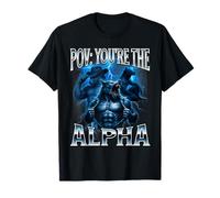 POV You're The Alpha Male Wolf Meme Cringy T-Shirt