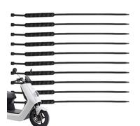 Povanjer Chaînes à Neige pour Moto, Ensemble de chaînes pour pneus de Moto - Sangle de Traction Universelle pour Pneu de Moto | Chaînes à Neige en Nylon pour Temps Froid pour véhicules à Deux Roues