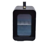 Povanjer Congélateur portable de voyage, Congélateur portable pour voiture | Frigo de voyage à 2 modes à faible bruit | Réfrigérateur transparent peu encombrant de 6 litres, congélateur à économie