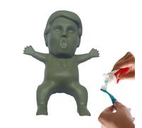 Povanjer Dentifrice Topper Funny - Presse-Bouchon à Pompe avec Amusant président - Gadgets de Dentifrice pour Adultes et
