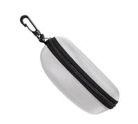 Povanjer Étui à lunettes de soleil avec mousqueton, étui à lunettes antichoc,Support pour étui à lunettes EVA avec clip de ceinture pratique - Caisse antichoc de tirette de lunettes de voyage de