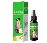 Povanjer Liquide apaisant pour Chiens, Spray de Dressage pour Chiens, Spray d’entraînement au contrôle émotionnel, Aide apaisante pour Le comportement, Anti-Stress, sédatif Naturel sûr pour Chiens,