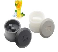 Povanjer Moule à glaçons Ours Polaire,Glaçon en Silicone sur Glace Bergs Design - Bac à glaçons, moules à Glace pour réfrigérateur, congélateur, Boisson