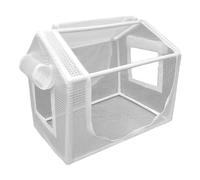 Povanjer Serre portative - Serre Pop-up,Installation Rapide Poteaux en Fibre de Verre écologiques résistants aux UV Couverture en PE trop Longue avec Ouvertures à glissière Petite Serre pour lit de