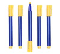 Povanjer Stylo marqueur détecteur de faux billets, stylo vérificateur d'argent - Stylos marqueurs pour détecteur d'argent et de billets, 5 pièces | Stylo marqueur détecteur d'argent, testeur de