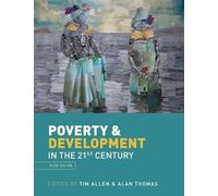 Poverty and Development: In the Twenty-first Century