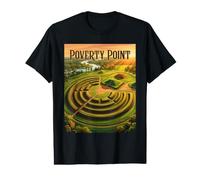 Poverty Point - Histoire de l'archéologie amérindienne de l'Amérique T-Shirt Graphique avec Valeur