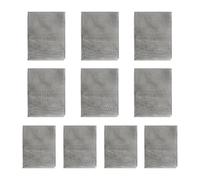 Povhhee Lot de 10 grilles de soudage en plastique pour renforcement du tamis en treillis métallique en acier inoxydable pour réparations thermoplastiques, kit de soudage en plastique