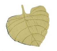 Povkufii Cat Mat Leaf Shaped Cat Bed Thickened Comfortable Cartoon Cat Pad Soft Warm Pet Blanket for Indoor Dogs Cat Pillows for Indoor Cats