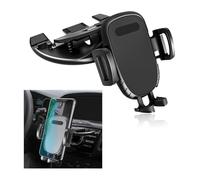 povtii Support de téléphone de voiture pour fente CD, magnétique ou bouton de déverrouillage mains libres, protection en silicone et rotation à 360 °, accessoires de voiture