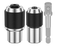 Povxlum Ensemble de Douilles à avec Porte-Douille pour de 3/8", Douilles à Stables Compatibles avec L'Outil D'Extraction de Vis.