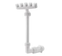 Povxlum Fontaine de Piscine Réglable avec 5 Buses pour Piscines Creusées, Contrôle de Direction à 360°, Arroseur à Cascade Rafraîchissant et Aérateur