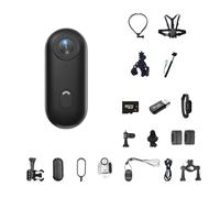 POVY PRO 4K UHD Wearable Action Camera, Magnetic Clip Hands-Free Mini Body Cam with 120° Wide-Angle, Waterproof 30m, Night Vision, AI Stabilization for Vlog, Sports Pet Travel (Black high-end 4K)