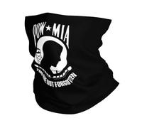 Pow Mia Tu N'Es Pas Oublié. Unisexe Écharpe Tube Étanche À La Poussière Chapeaux Demi-Visage Cache-Col pour Jogging Cyclisme Course À Pied