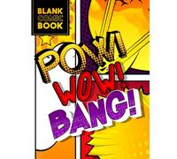 Pow! Wow! Bang! Blank Comic Book