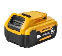 Powarobor Batterie 18V 5,5Ah pour DeWalt DCB184 DCB182 DCB180 DCB181 | Compatible avec outils DEWALT XR 18V. Idéal pour bricolage et jardin. Voyant LED de charge.