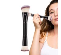 Powder Brush for Makeup, Makeup Blending Brush for Face, Ended Makeup Brush, Setting Powder Brush for Contouring, Beauty Brush for Face Contouring, Foundation and Powder Brush