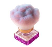 Powder Brush, Powder Foundation Brush, 2.76x1.57x1.57 Inches, Contouring Highlighting, Versatile Beauty Accessory, Soft Bristles Make Up Tool for Nail Cleaning, Manicure, Pedicure
