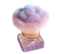 Powder Brush, Soft Bristle Loose Facial Powder Brush, Multi-Purpose Makeup Tool for Contouring, Highlighting, Nail Cleaning, Manicure, and Pedicure Use