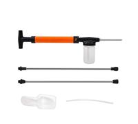 Powder Duster, Diatomaceous Earth Powder Duster, Powders Dusters Applicator with 2 Extension Pole Handheld Sprinkler, Diatomaceous Earth Applicator for Home Greenhouse Farm Garden