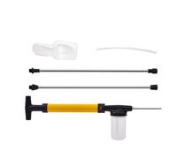 Powder Duster, Diatomaceous Earth Powder Duster, Powders Dusters Applicator with 2 Extension Pole Handheld Sprinkler, Diatomaceous Earth Applicator for Home Greenhouse Farm Garden