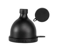Powder Funnel, Travel Shaker Funnel, 100ml, 2.75 Inch, Portable Drink Dispenser, Leakproof Refill Tool, Compact Supplement Holder for Protein Mixes Gym Office Kitchen Hiking Camping