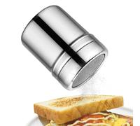 Powder Shaker with Lid Stainless Steel Powder Shaker Sturdy Construction