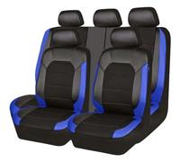 POWEC 9Pcs Housse de Siege Voiture, pour Renault Kadjar 2015 2016 2017 2018 2019 2020 2021 2022 2023 Confortables Imperméable Nonslip Respirant Protection Cuir Toutes Saisons,C