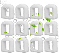 Poweka 12 Filtres en Mousse de Rechange pour Fontaine à Eau Chat et Chien | Accessoires Compatibles avec Fontaines en Céramique et Fontaines Drinkwell 360 en Acier pour Chats, Chiens et Animaux
