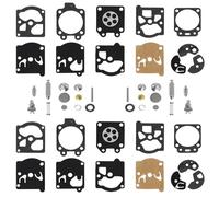 Poweka Kit de Réparation de Carburateur Joint Membrane Compatible avec Wal-bro K10-WAT WA & WT Series STI-HL Husq-Varna Pou-lan Mc-Culloch E-cho (2 Jeux)