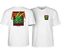 Powell-Peralta Cab Street Dragon T-Shirt, CTMSCSTDGW2X, Blanc, XX-Large