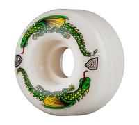 Powell Peralta Dragon Formula 93A Roues de Skateboard, Blanc, 54 mm x 34 mm