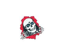 Powell Peralta Écusson classique Ripper unisexe, rouge, Einheitsgröße