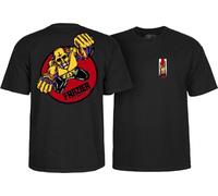 Powell Peralta Mike Frazier Yellow Man T-Shirts, noir, M