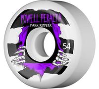Powell Peralta Park Ripper 2 54 mm 104a Blanc Roues de Skateboard Unisexe, 54mm