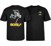 Powell-Peralta T-shirt Squelette Skateboard Moyen Noir