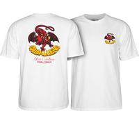 Powell Peralta Steve Caballero Dragon II T-Shirt Blanc, Taille L