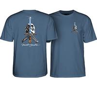 Powell Peralta T-shirt Skull & Sword Bleu indigo, L