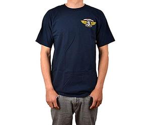 Powell Peralta T-shirt Winged Ripper avec séparateur d'ailes pour homme (1 pièce), bleu, XL