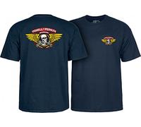 Powell-Peralta Winged Ripper T-Shirt Bleu Marine Taille XXL