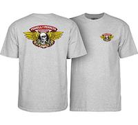 Powell-Peralta Winged Ripper T-Shirt Gris Taille XL