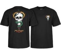 Powell - T-Shirt Peralta McGill Skull and Snake - Noir, M
