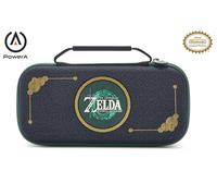 PowerA NSCS0207-01 Housse de protection pour console de jeux portable Boîtier robuste Nintendo Feutrine, Caoutchouc Noir, Or, Vert, Blanc