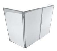 Power Acoustics Panneau DJ PANEL 140 WH – Lycra blanc, léger, pliable en 4 parties