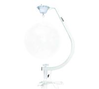 Power Acoustics Mirrorball Stand - Support blanc pour boule à facettes