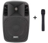 Power Acoustics Moovy 08 Mk2 - Sono portable 8’’ sur batterie + 1 micro main VHF