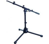 Pied de microphone - POWER ACOUSTICS - 1000_MS_020 - Hauteur 540 mm - Perche réglable 530-910 mm - Noir