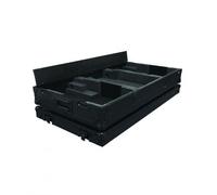 POWER ACOUSTICS - PCDM 2900 BL NXS - Flight case pour 2 CDJ + Mixeur 13" - Noire