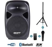 Power Acoustics Tesla 15a Dj Pack - Enceinte active 15'' 300W + pack G