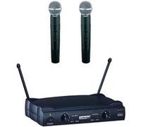 Double Micro Main Sans Fil Vhf - Freq 175,5-183,5 Mhz - Wm 4000 Mh Gr1